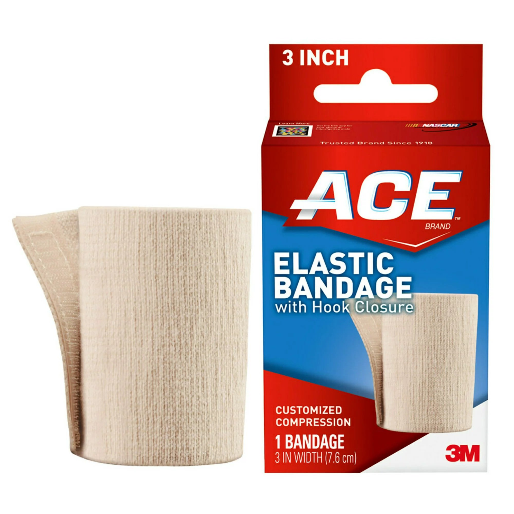 3M Company - 207603 3M™ Ace™ Single hook-and-loop closure Elastic Bandage