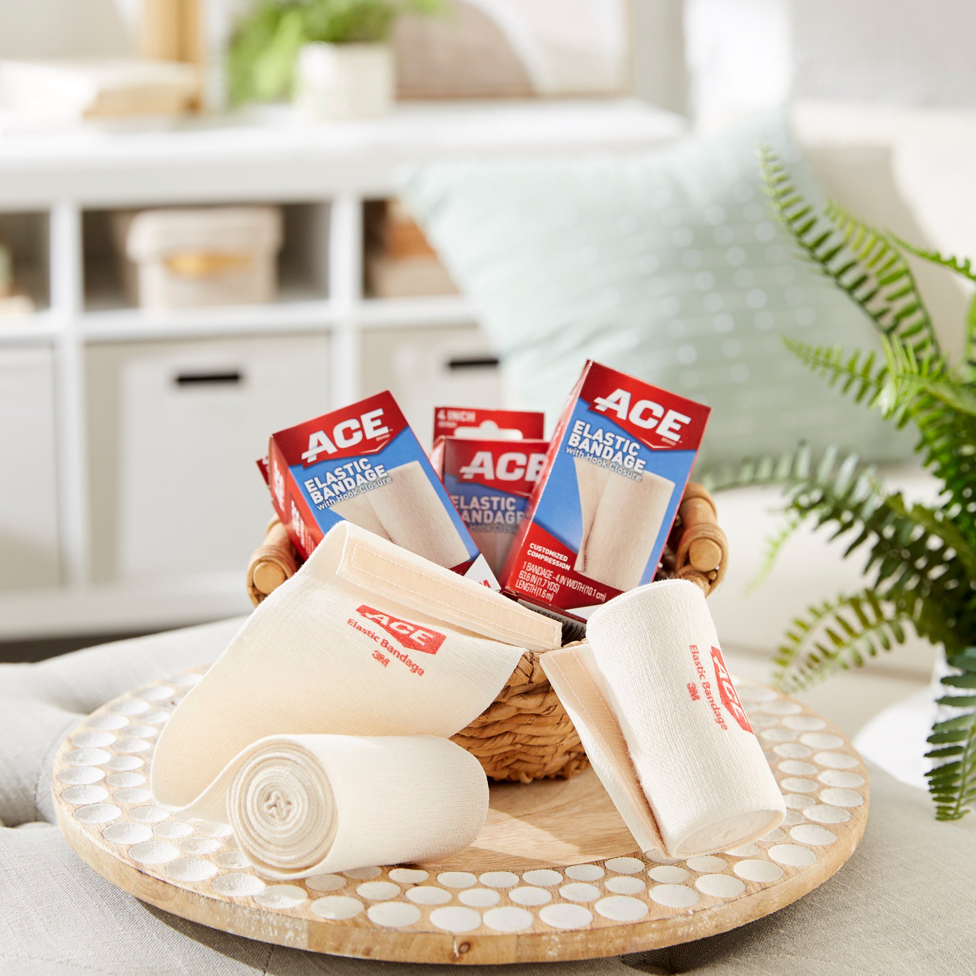 3M Company - 207604 3M™ Ace™ Single hook-and-loop closure Elastic Bandage