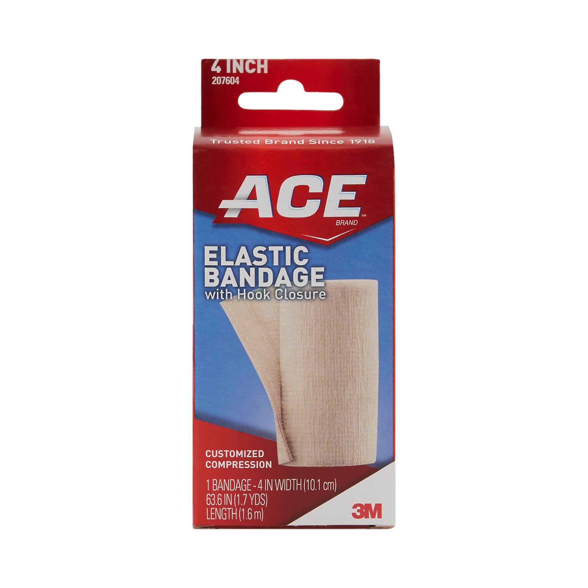 3M Company - 207604 3M™ Ace™ Single hook-and-loop closure Elastic Bandage