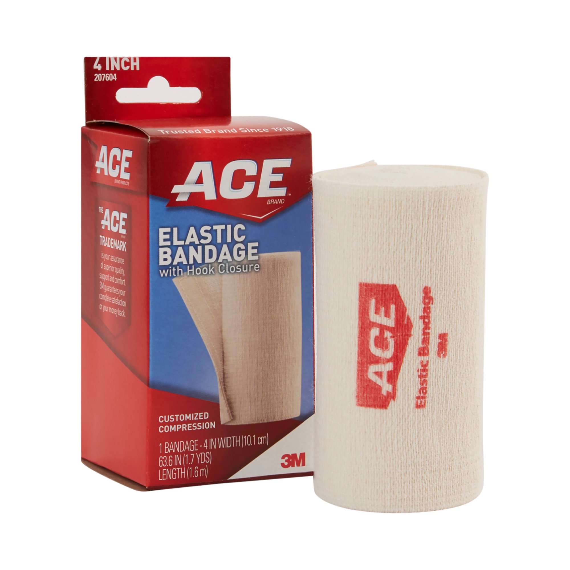 3M Company - 207604 3M™ Ace™ Single hook-and-loop closure Elastic Bandage