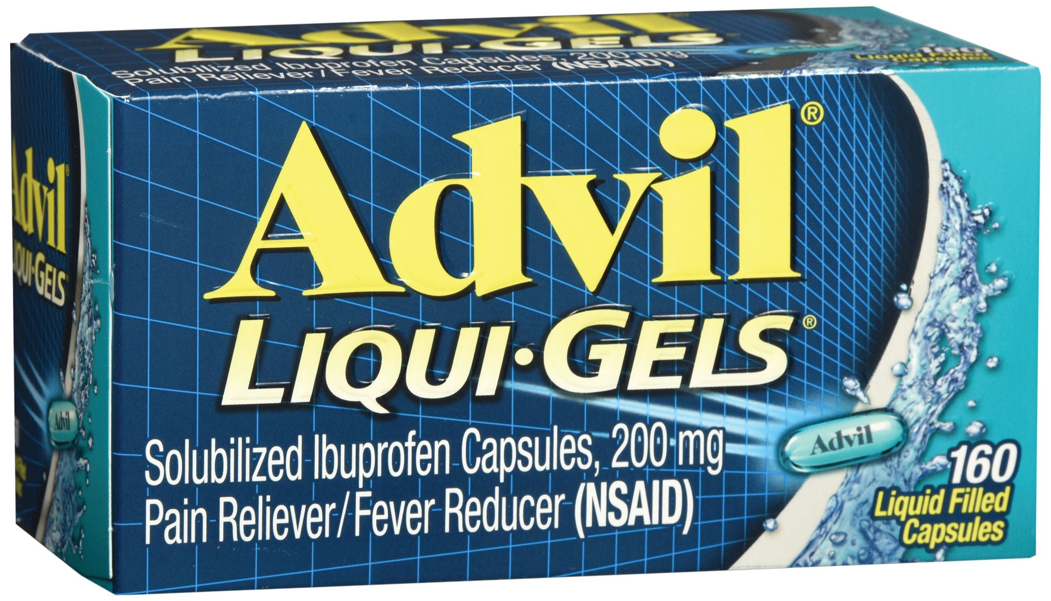 Glaxo Consumer Products - 00573016989 Advil® Liqui-Gels® Ibuprofen Pain Relief