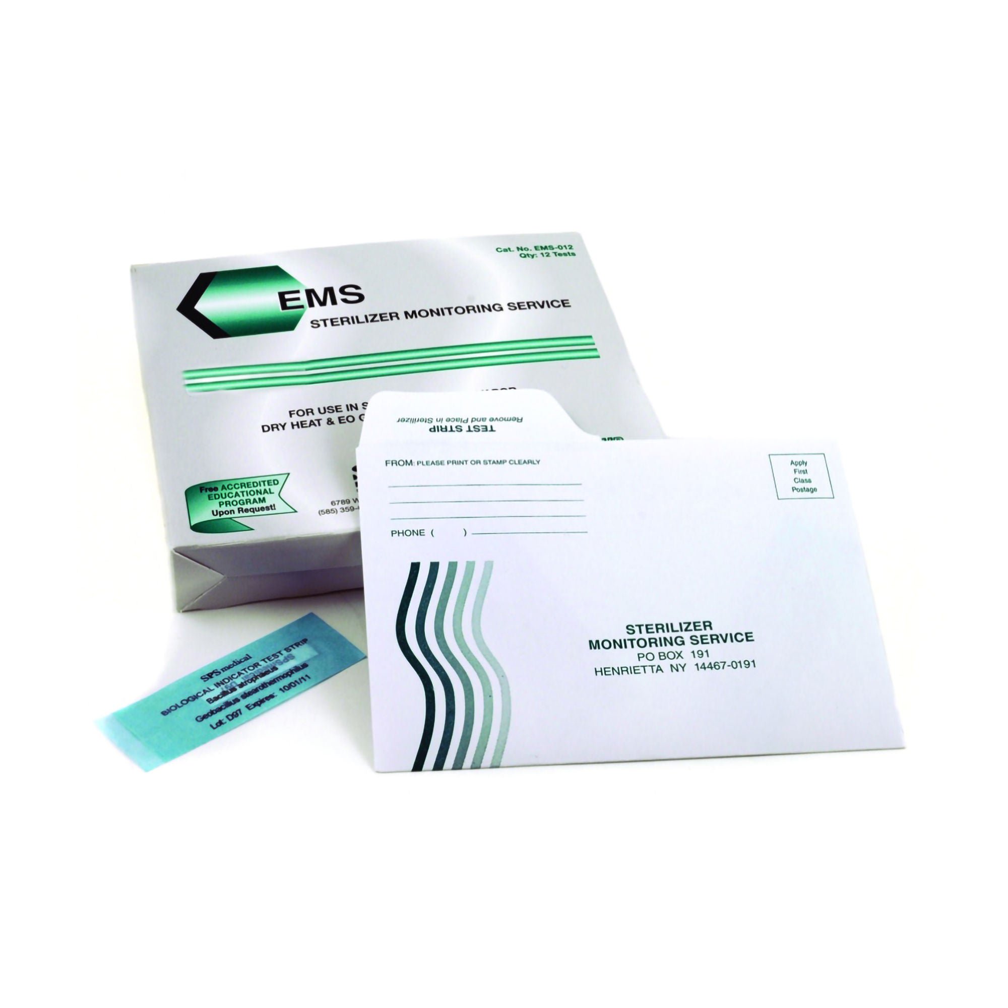 SPS Medical Supply - EMS-012 EMS Envelope Test Kit