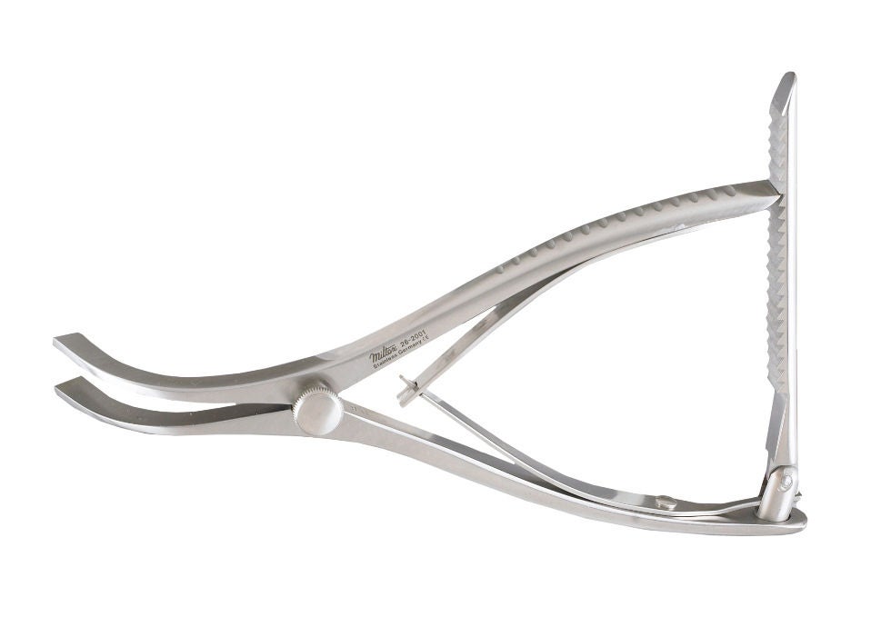 Integra Lifesciences - 26-2001 Lamina Spreader Miltex® Double Spring Plier Handle with Bar Ratchet Inge 6 Inch Length OR Grade