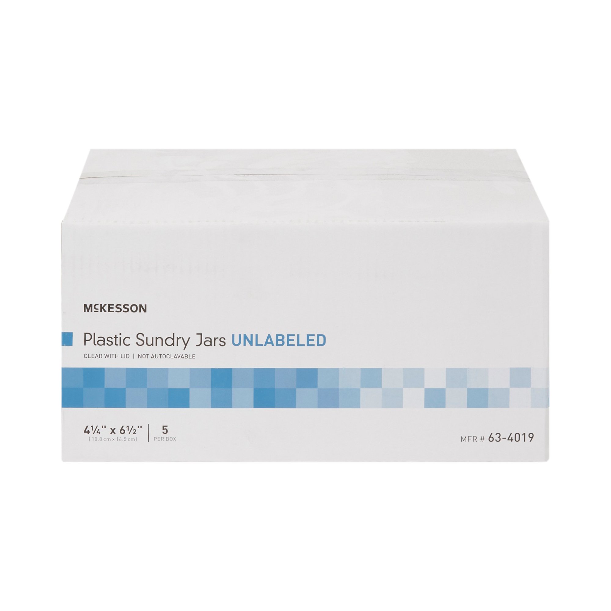 McKesson Brand - 63-4019 McKesson Sundry Jar
