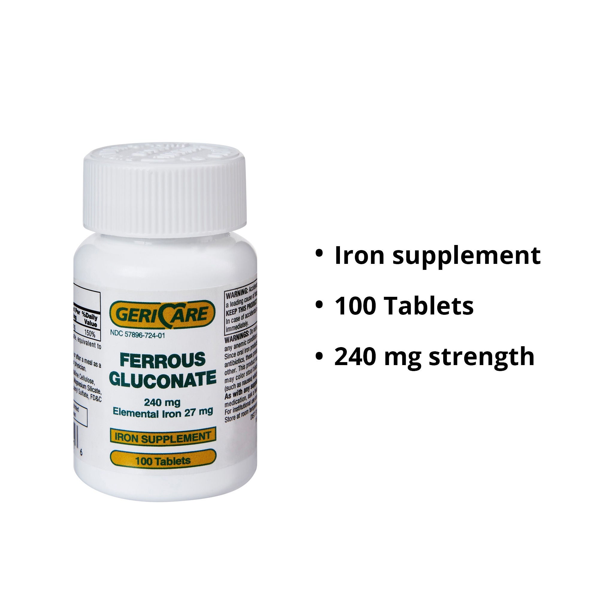 Geri-Care - 724-01-GCP Geri-Care® Iron Mineral Supplement
