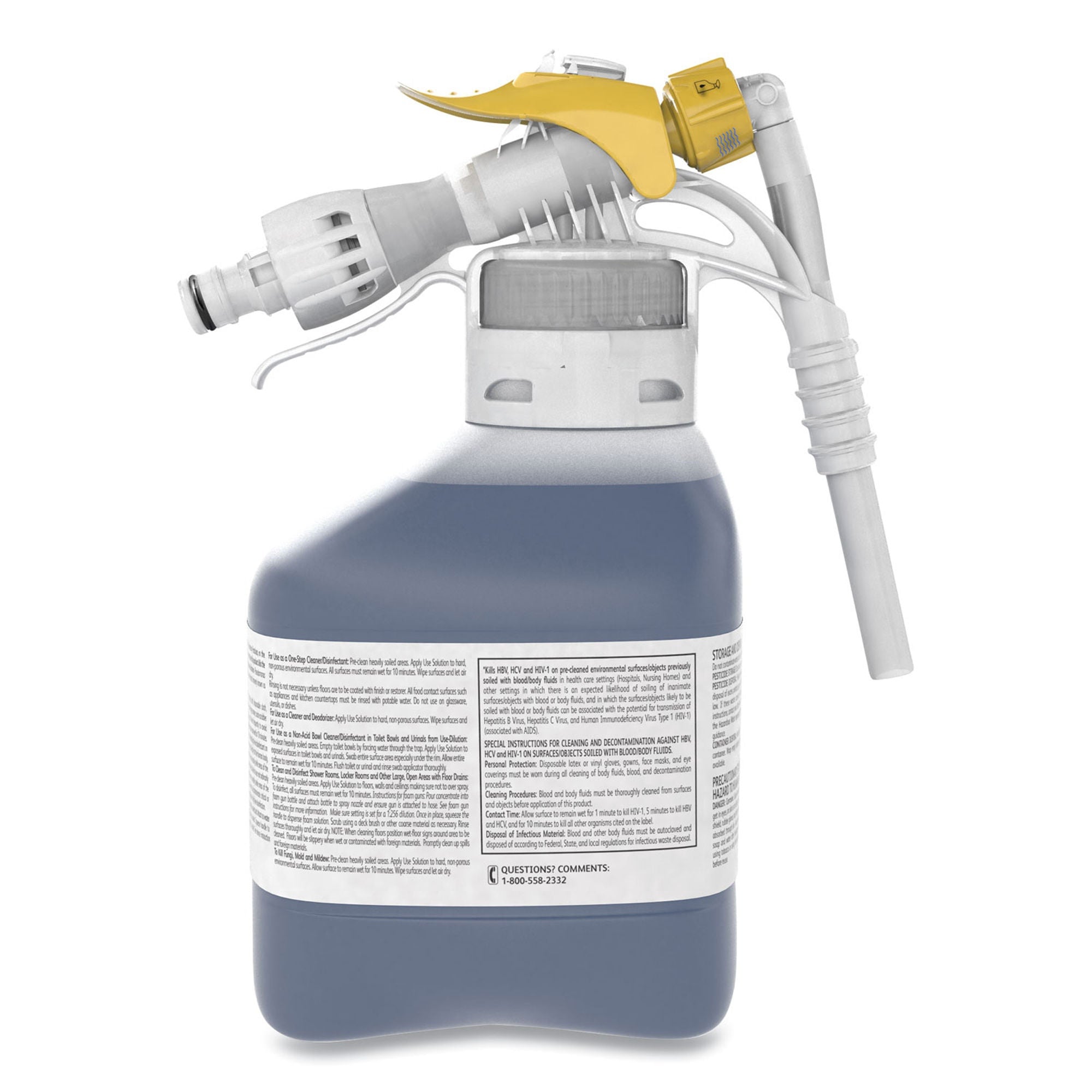Essendant Co-United Stationers - DVS3062637 Surface Disinfectant Cleaner Diversey™ Virex® II 256 Quaternary Based RTD® Dispensing System Liquid Concentrate 1.5 Liter Bottle Mint Scent NonSterile