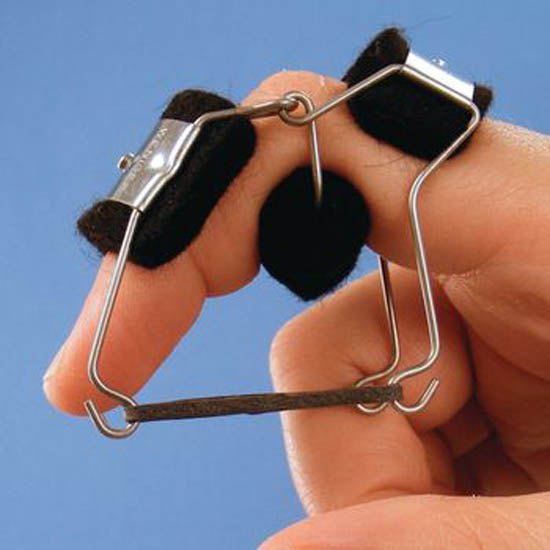 Performance Health - 081280023 Dynamic Finger Splint Reverse Finger Knuckle Bender X-Large Left Hand White