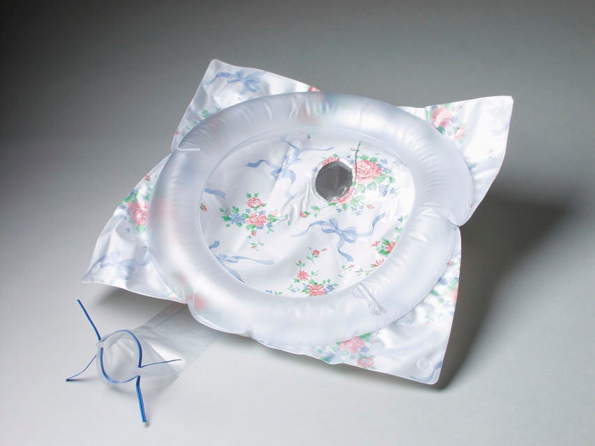 Dukal - 4321 Inflatable Shampoo Basin 3 X 21 Inch Clear / Floral