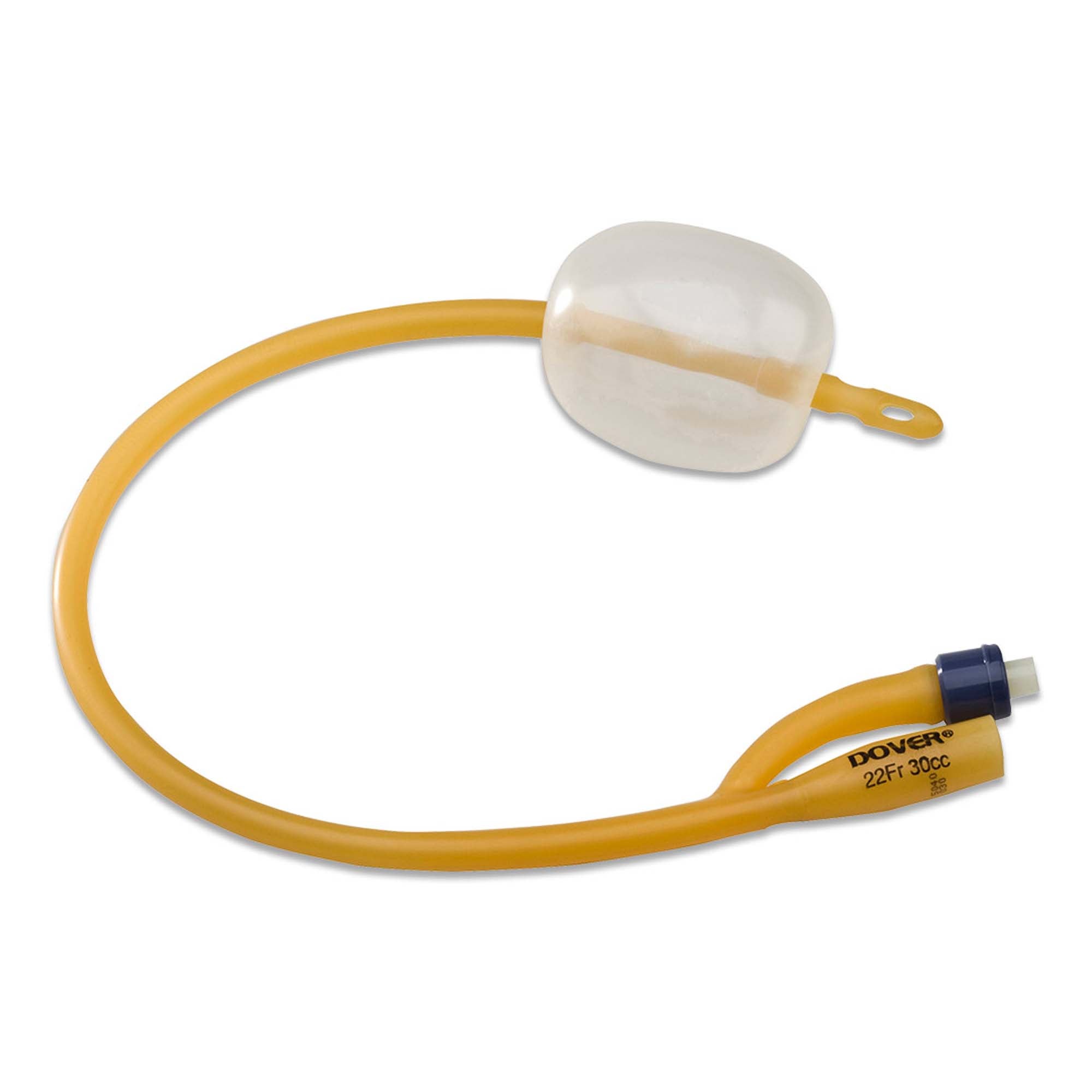 Cardinal - 8887649245 T.U.R.P. Balloon Catheter Dover™ 3-Way Standard Tip 30 - 50 cc Balloon 24 Fr. Silicone Elastomer Coated Latex
