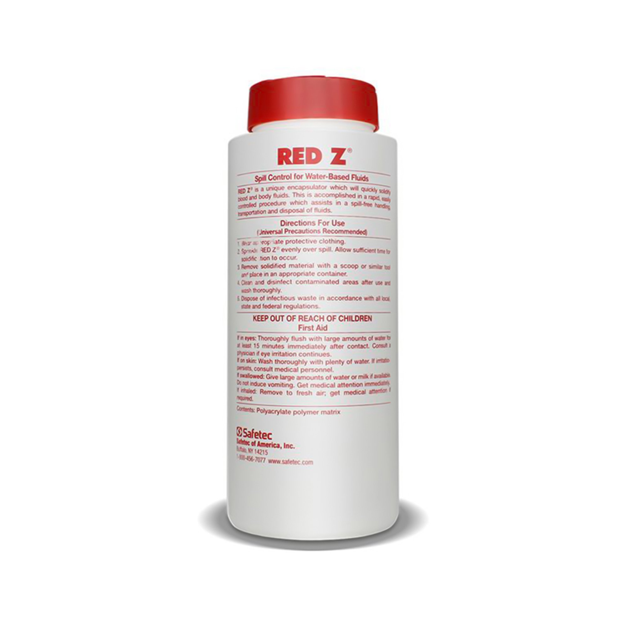 Safetec of America - 41103 Red Z™ Spill Control Solidifier