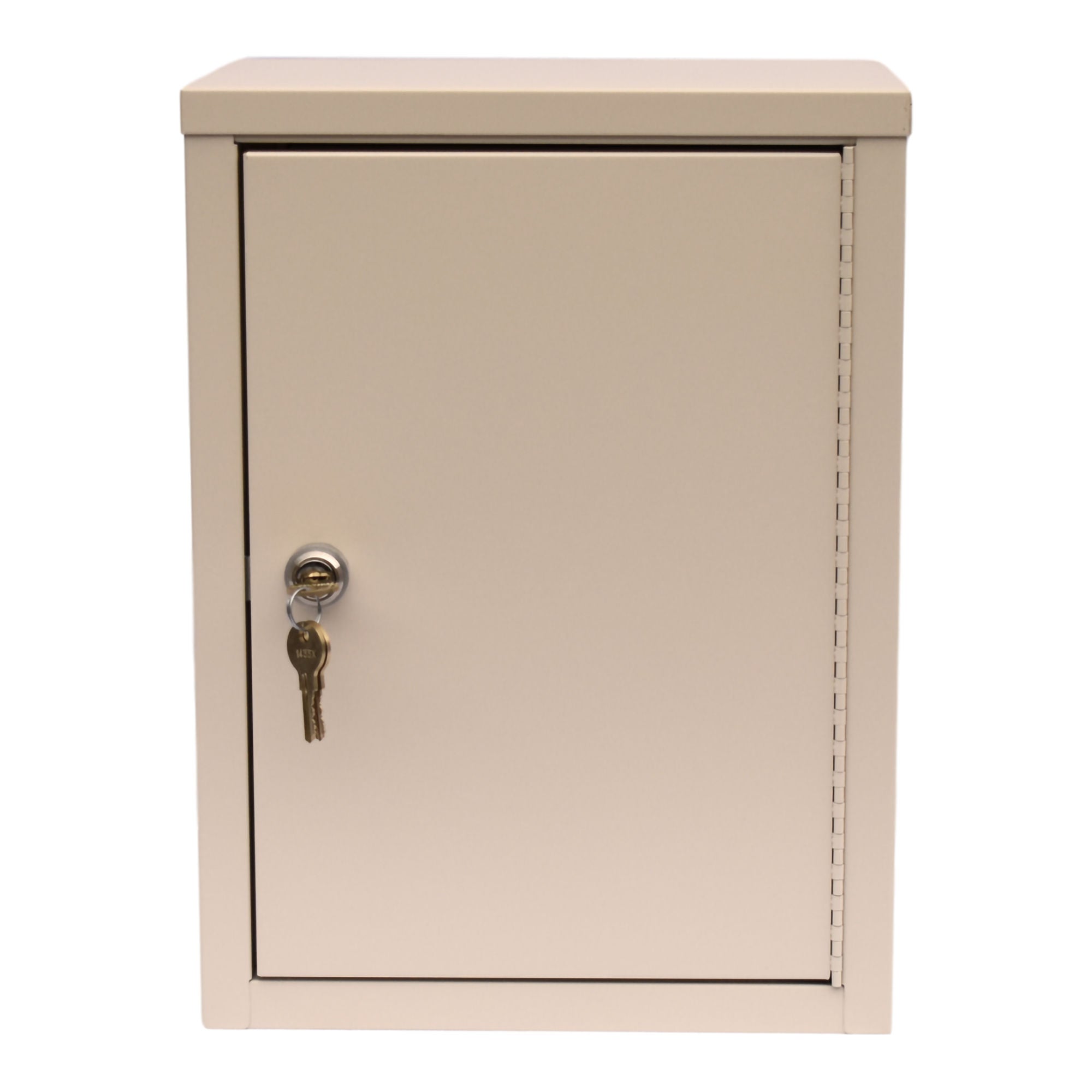 Omnimed - 182150 Narcotic Cabinet Beam® Wall Mount Steel Without Drawers 2 Shelves Double Key Lock