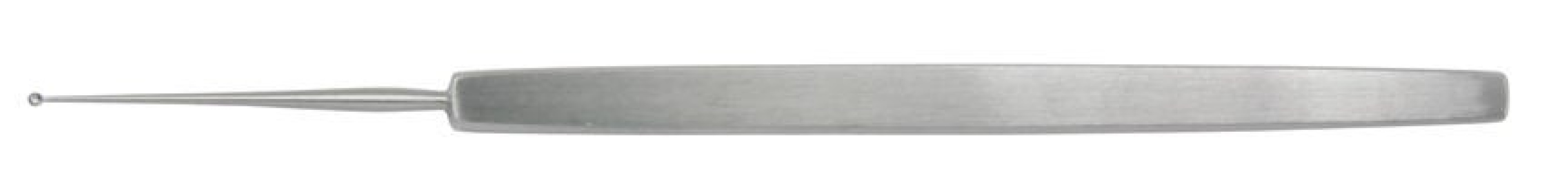Integra Lifesciences - 18-502 Chalazion Curette Miltex® Meyhoefer 5 Inch Length Solid Flat Handle Size 2 Tip Straight Round Cup Tip