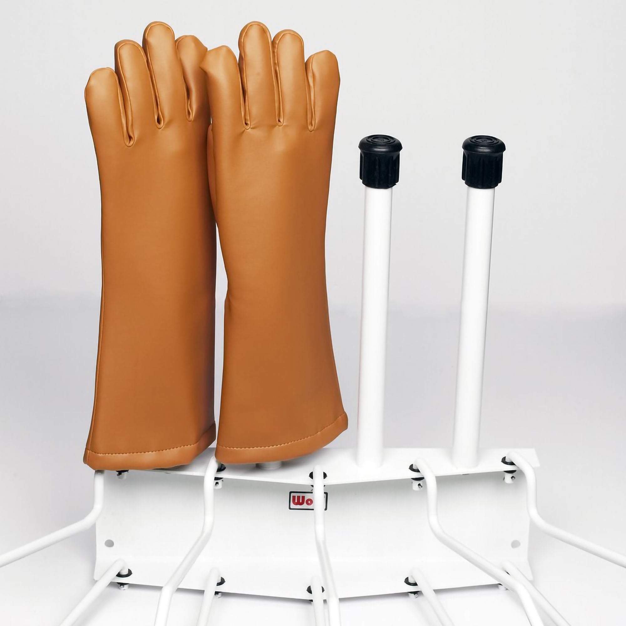 Wolf X-Ray - 16415 X-Ray Glove Rack Kit Glove-Rak Horizontal Mounted 2 Pair Capacity White Powder-Coated Metal