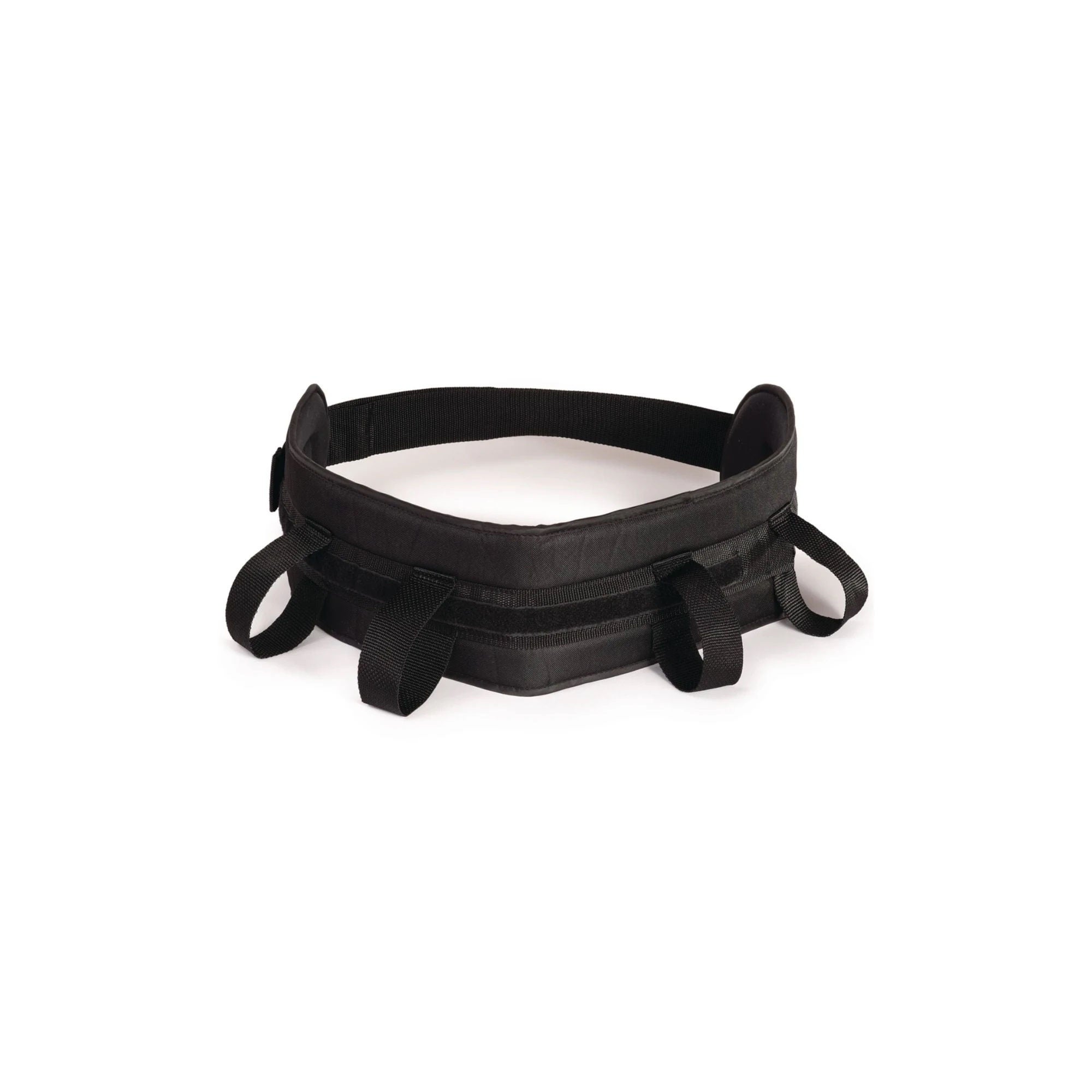 Performance Health - 081076991 Gait Belt with Handles 64 Inch Length Black Polyester