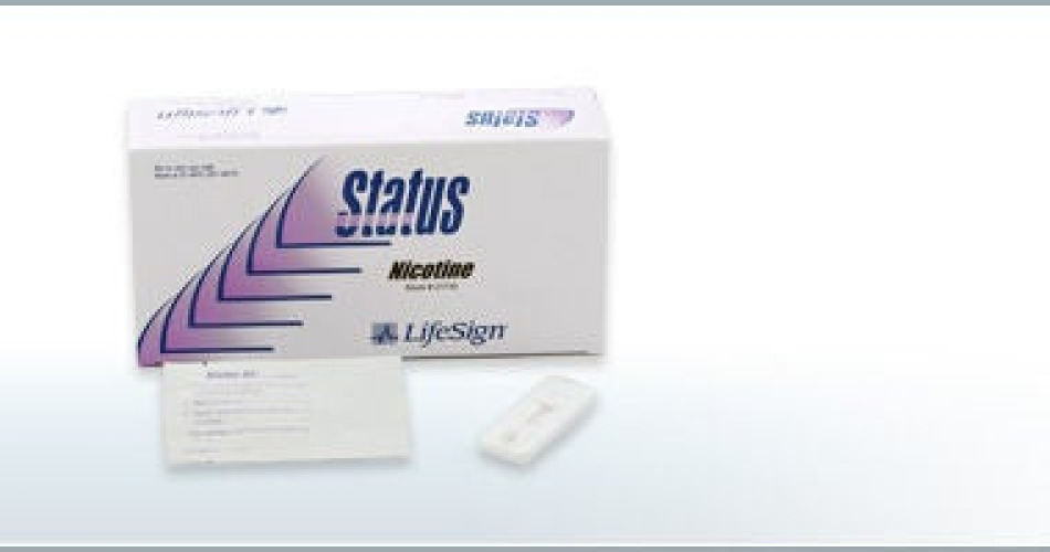 LifeSign - 21735 Drugs of Abuse Test Kit Status Cotinine Test 35 Tests CLIA Non-Waived