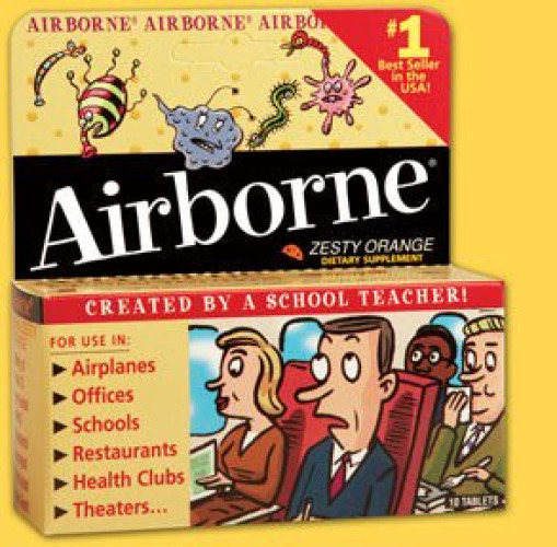 Knight Mcdowell Labs - 64786510001 Airborne® Immune Support Supplement Effervescent Tablets
