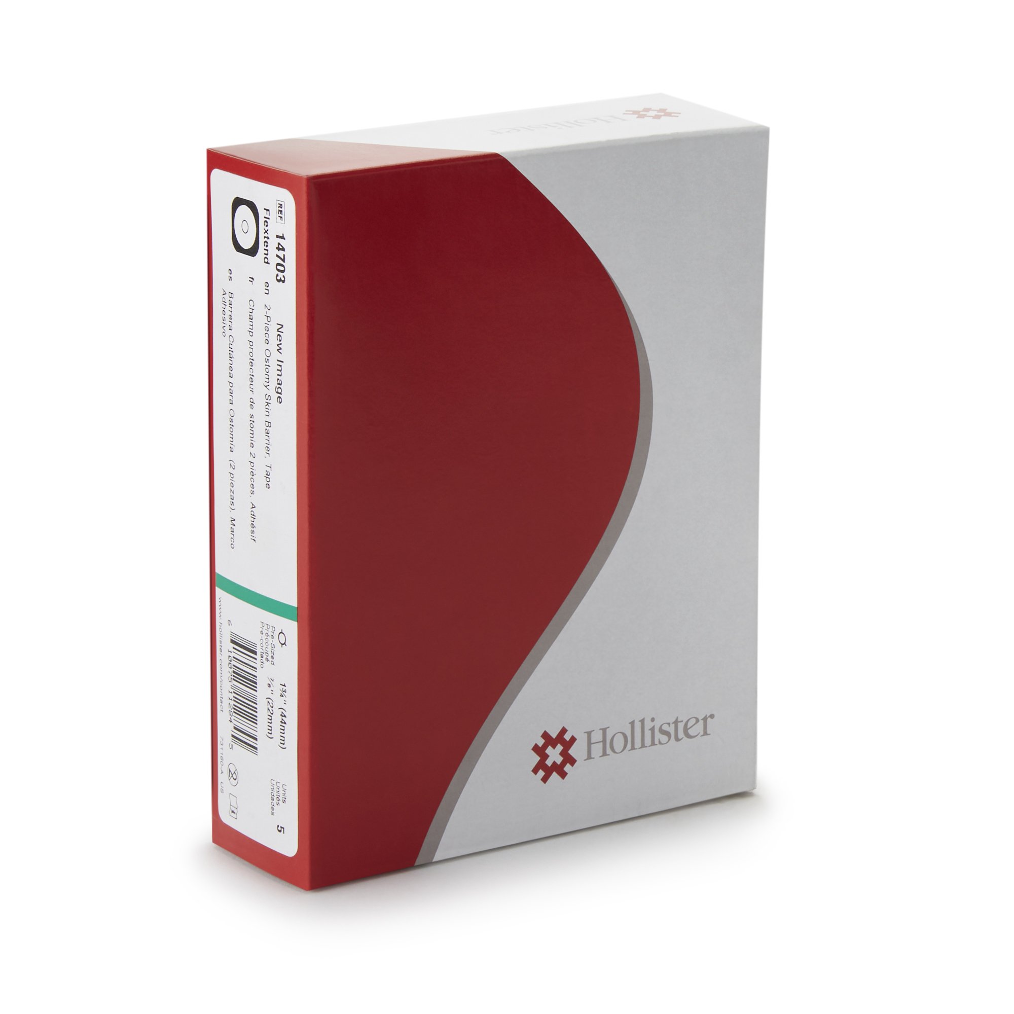 Hollister - 14703 New Image™ Flextend™ Colostomy Barrier with 22mm Stoma Opening