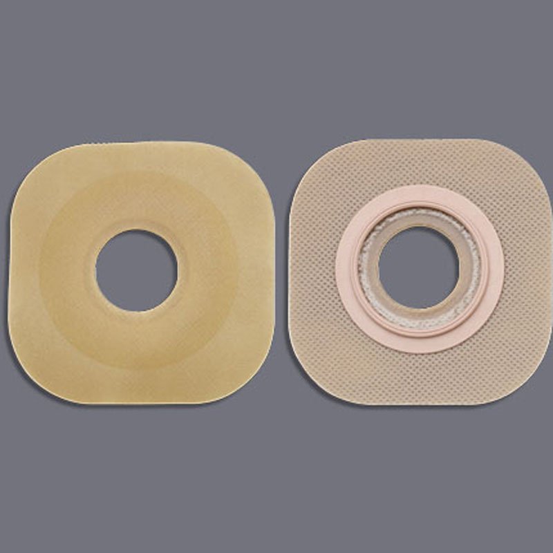 Hollister 16105 - New Image™ Flextend™ Colostomy Barrier With 1 1/8 Inch Stoma Opening - 5/Box