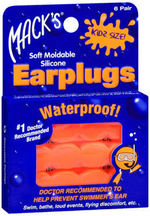 McKeon Products - 03373200010 Ear Plugs Macks® Cordless Child Orange