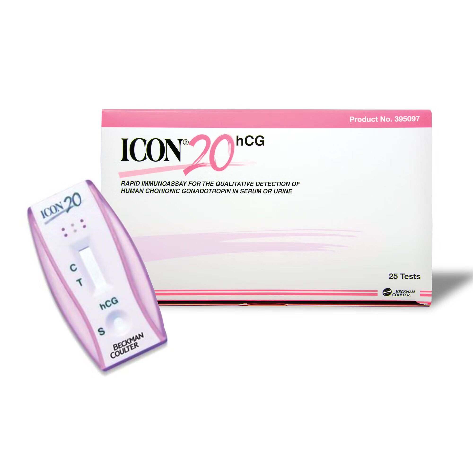 Hemocue - 395097A Reproductive Health Test Kit Icon® 20 hCG hCG Pregnancy Test 25 Tests CLIA Waived Sample Dependent
