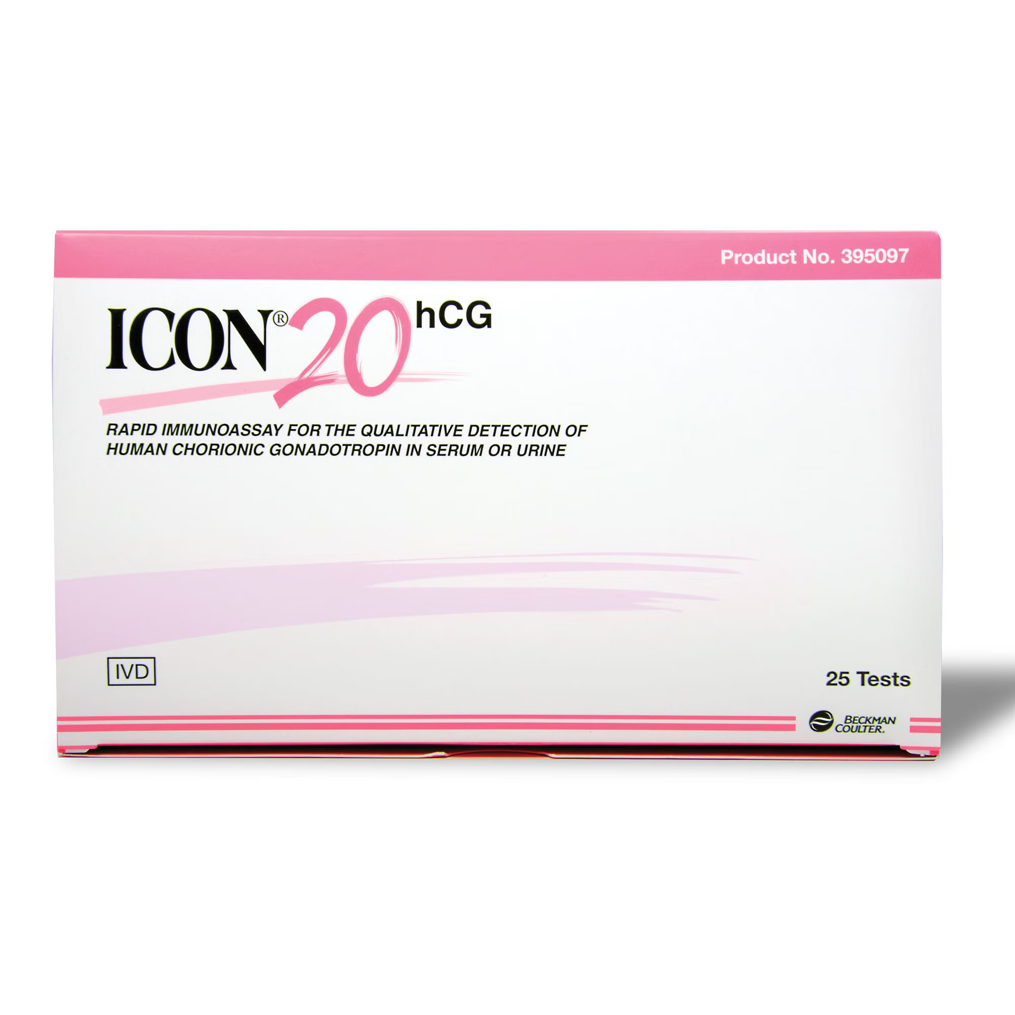 Hemocue - 395097A Reproductive Health Test Kit Icon® 20 hCG hCG Pregnancy Test 25 Tests CLIA Waived Sample Dependent