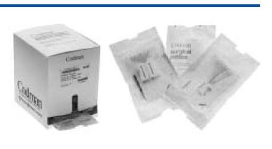 Derma Sciences - 801399 Surgical Neuro Sponge Codman® X-Ray Detectable Rayon 1/4 X 1/4 Inch 10 Count Card Sterile