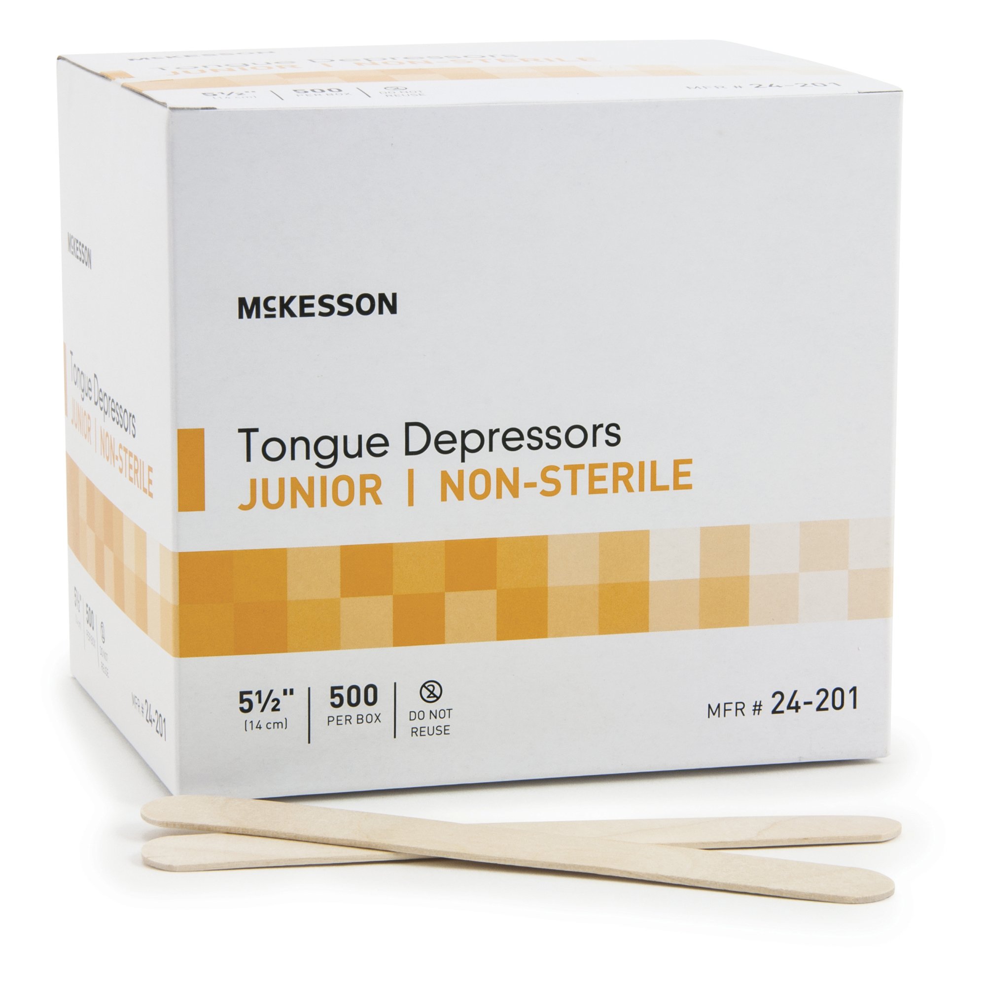 McKesson Brand - 24-201 McKesson Tongue Depressor for Pediatric Use