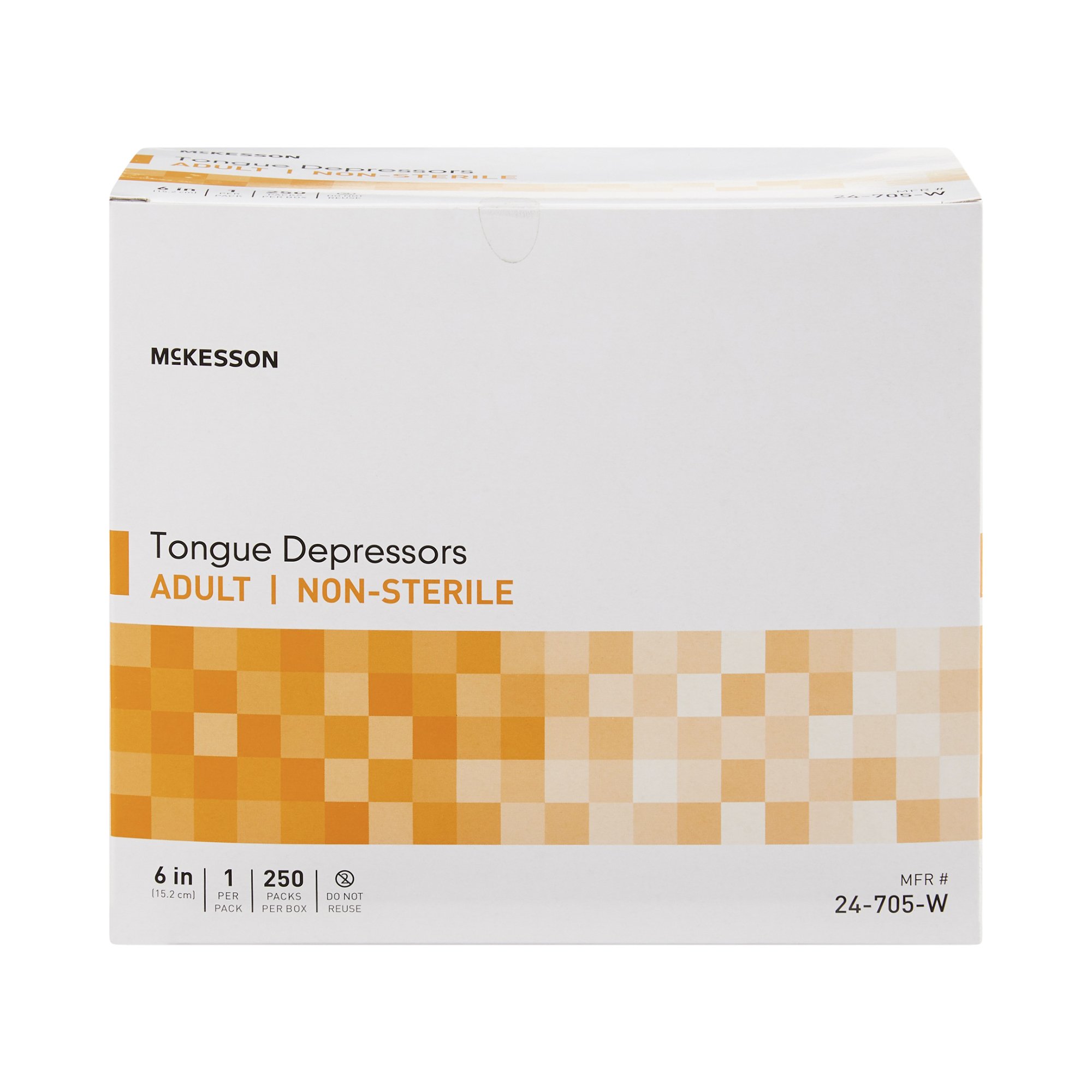 McKesson Brand - 24-705-W McKesson Tongue Depressor