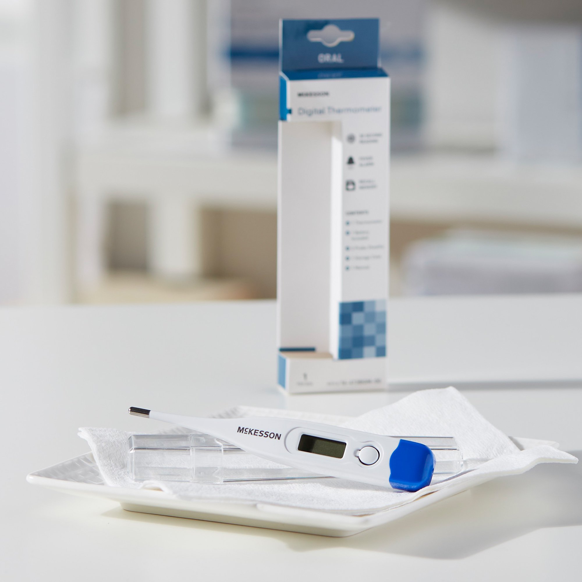 McKesson Brand - 16-413BGM-00 McKesson entrust™ Digital Oral Thermometer