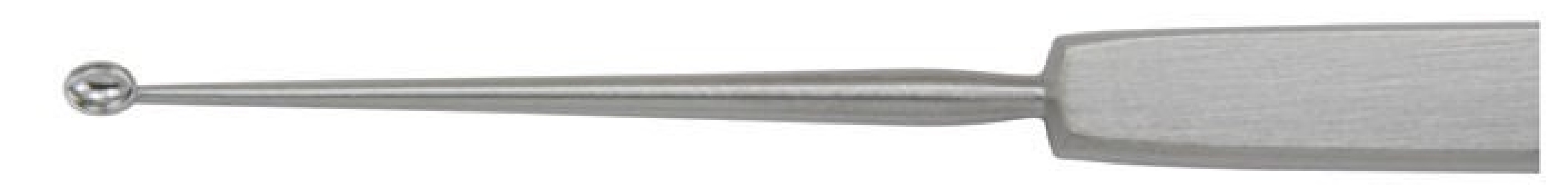 Integra Lifesciences - 18-512 Chalazion Curette Miltex® Hebra 5 Inch Length Solid Flat Handle 2 X 3.3 mm Tip Oval Cup Tip