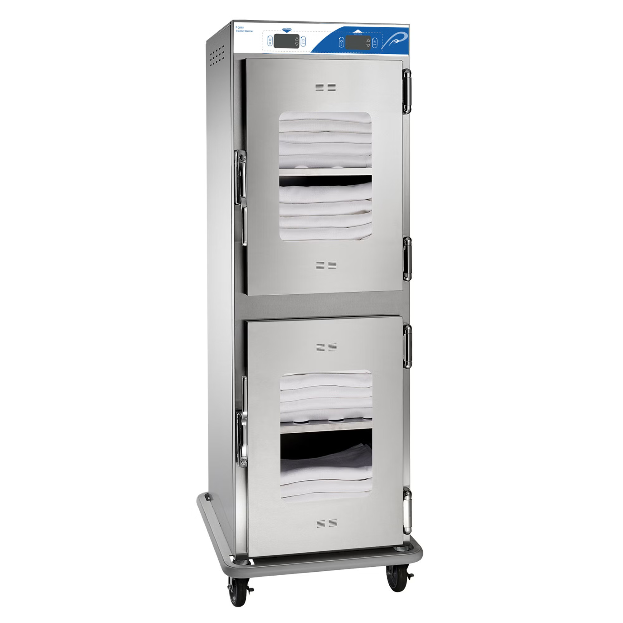Pedigo Products - P-2040 Blanket and Fluid Warmer Floorstanding 2 Doors 2 Adjustable Shelves