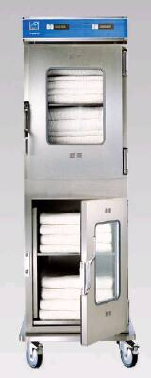 Pedigo Products - P-2040 Blanket and Fluid Warmer Floorstanding 2 Doors 2 Adjustable Shelves