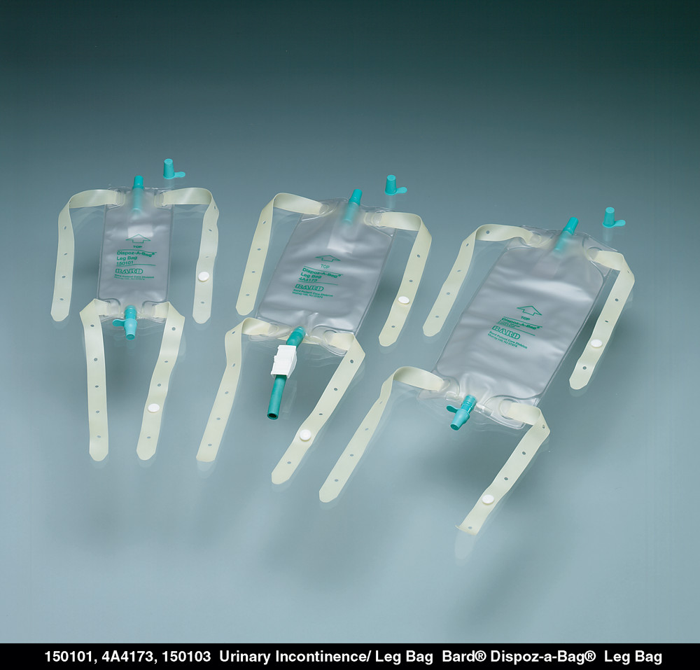 Bard - 150106 Bard® Dispoz-a-Bag® Urinary Leg Bag