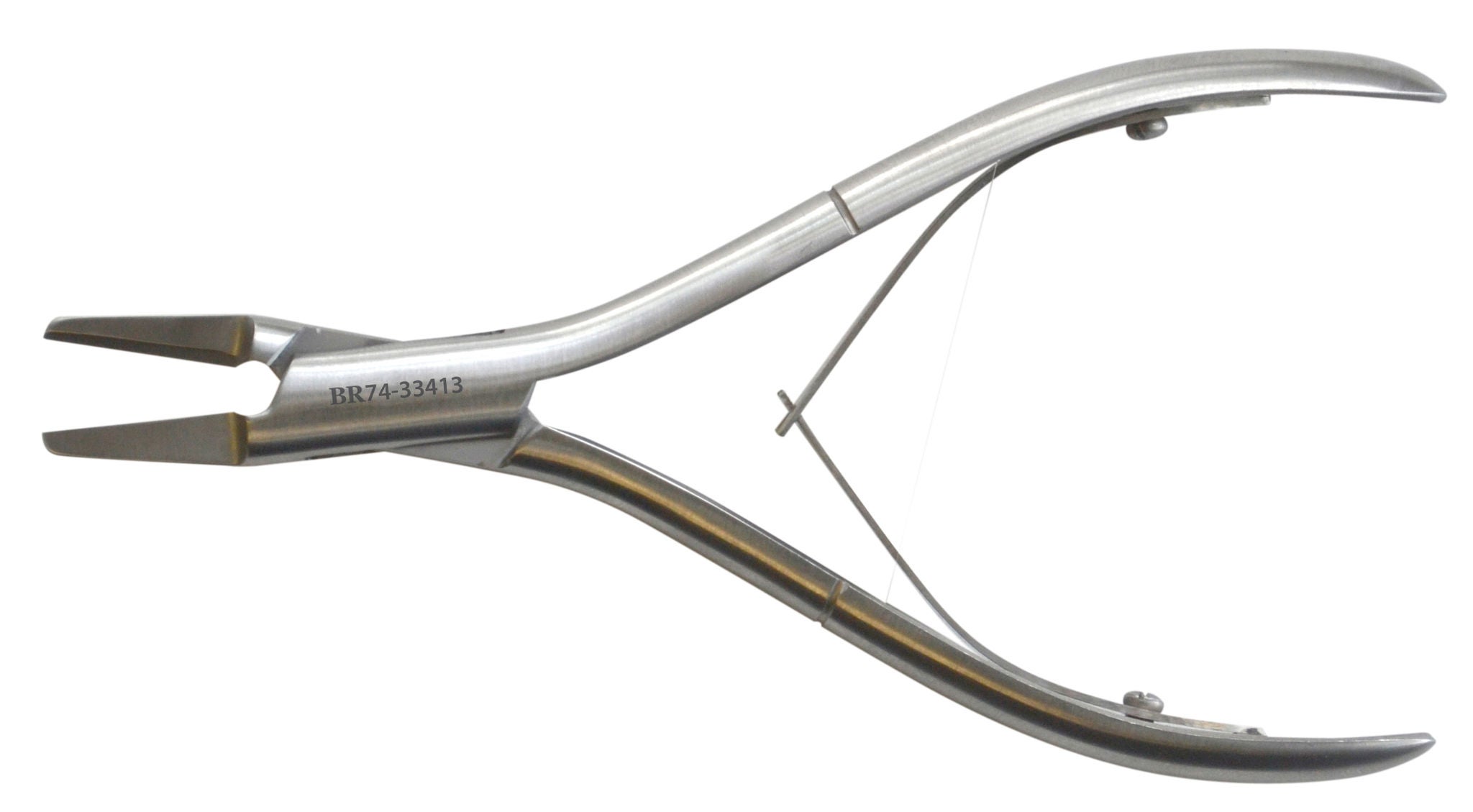 BR Surgical - BR74-33413 Nail Splitter BR Surgical English Anvil Jaws 5 Inch Length Stainless Steel
