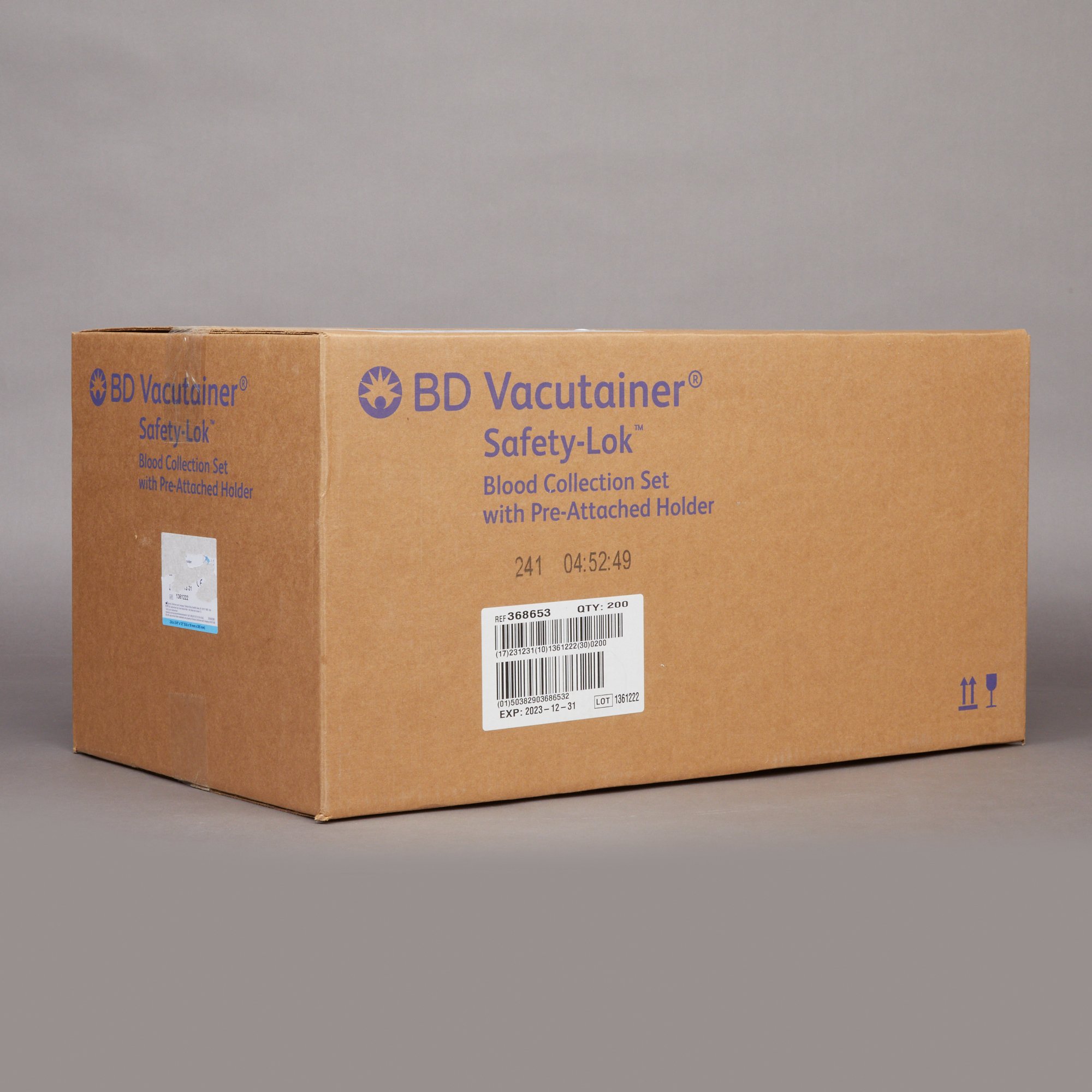 BD - 368653 BD Vacutainer® Safety-Lok™ Blood Collection Set w/ Holder 23 GA ¾" needle length
