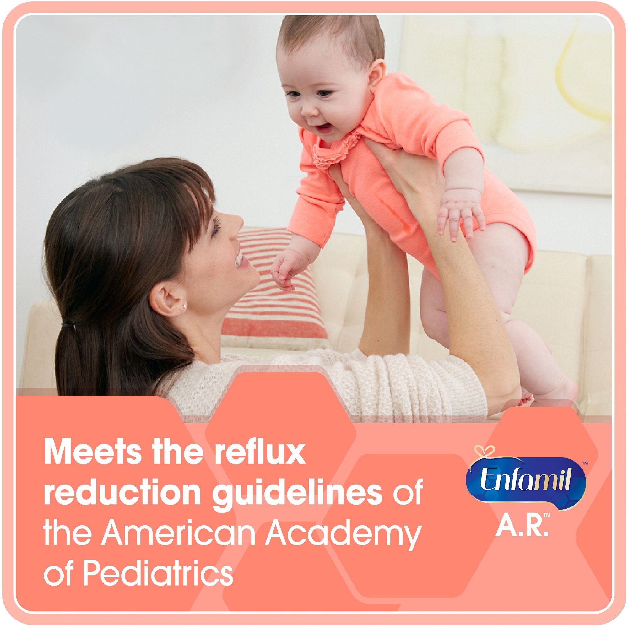 Mead Johnson 020102 - Enfamil® A.R.™ Lipil® Powder Infant Formula, 12.9-ounce can - 1/Each, 6/Case