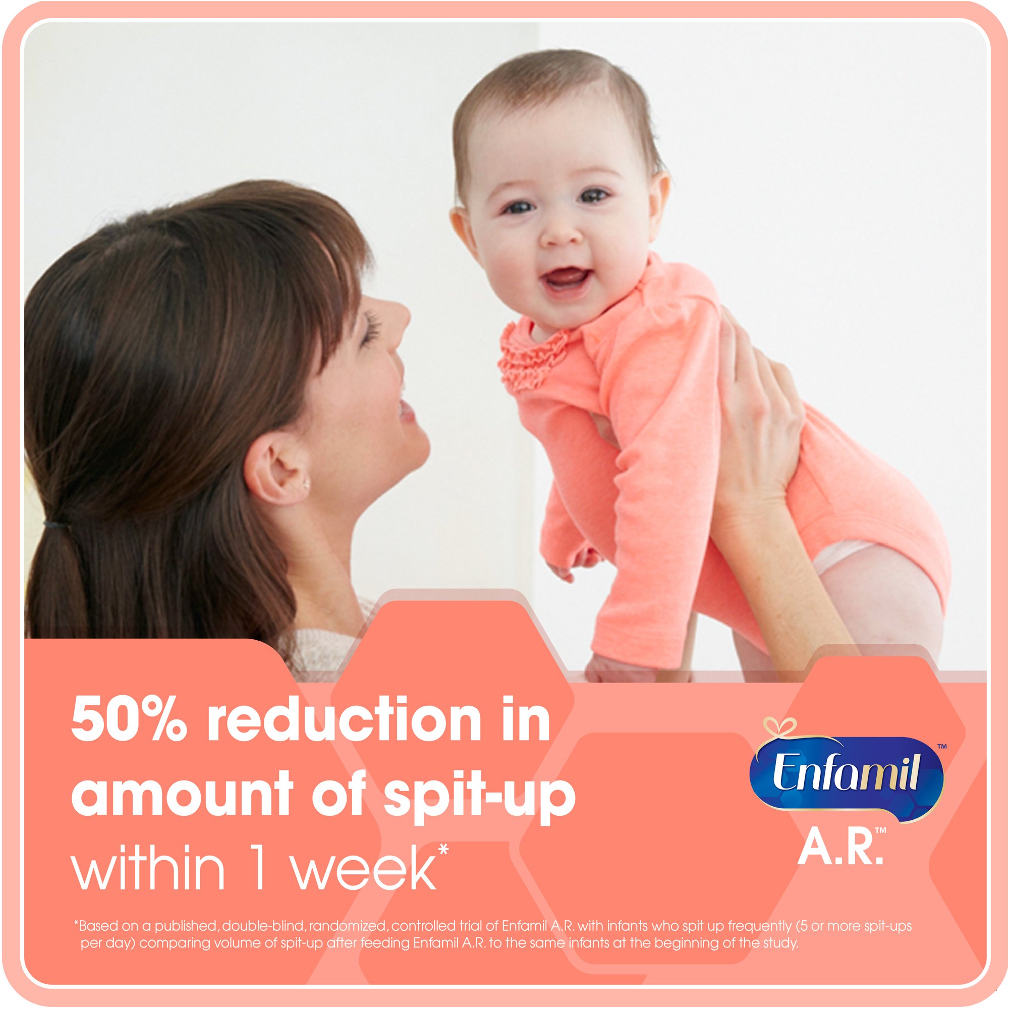Mead Johnson 020102 - Enfamil® A.R.™ Lipil® Powder Infant Formula, 12.9-ounce can - 1/Each, 6/Case