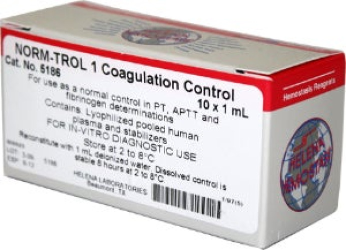 Helena Laboratories - 5186 Control Norm-Trol™ Normal Level 10 X 1 mL