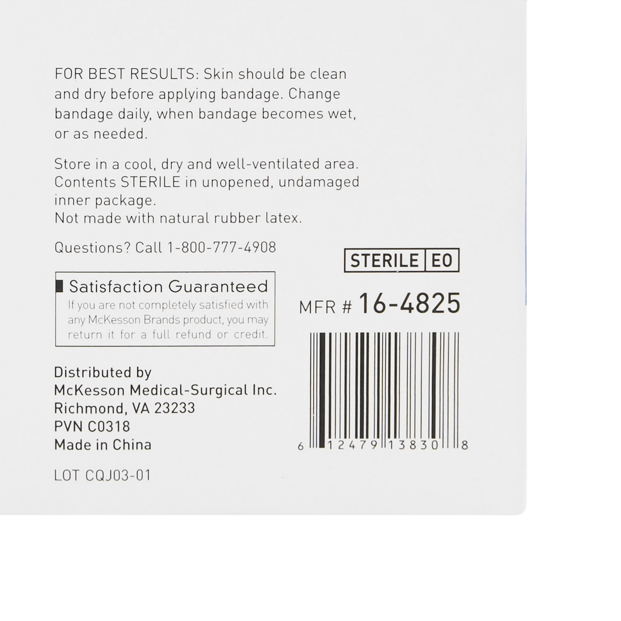 McKesson Brand - 16-4825 McKesson Tan Adhesive Strip