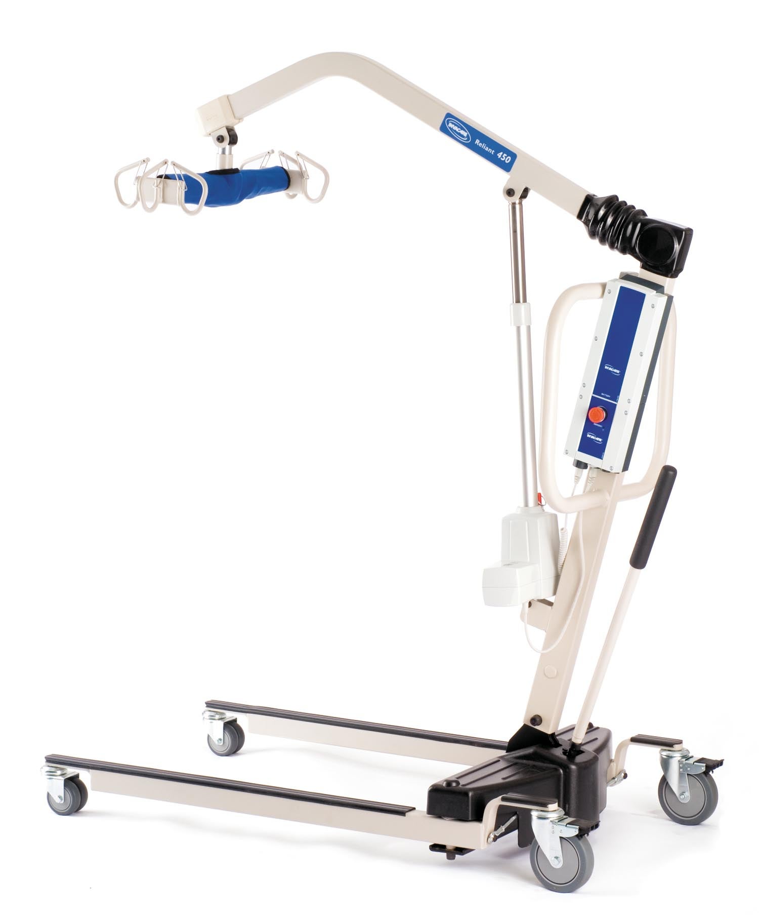 Invacare - RPL450-1 Patient Transfer Sling Lift Reliant™ Plus 450 lbs. Weight Capacity Battery Powered