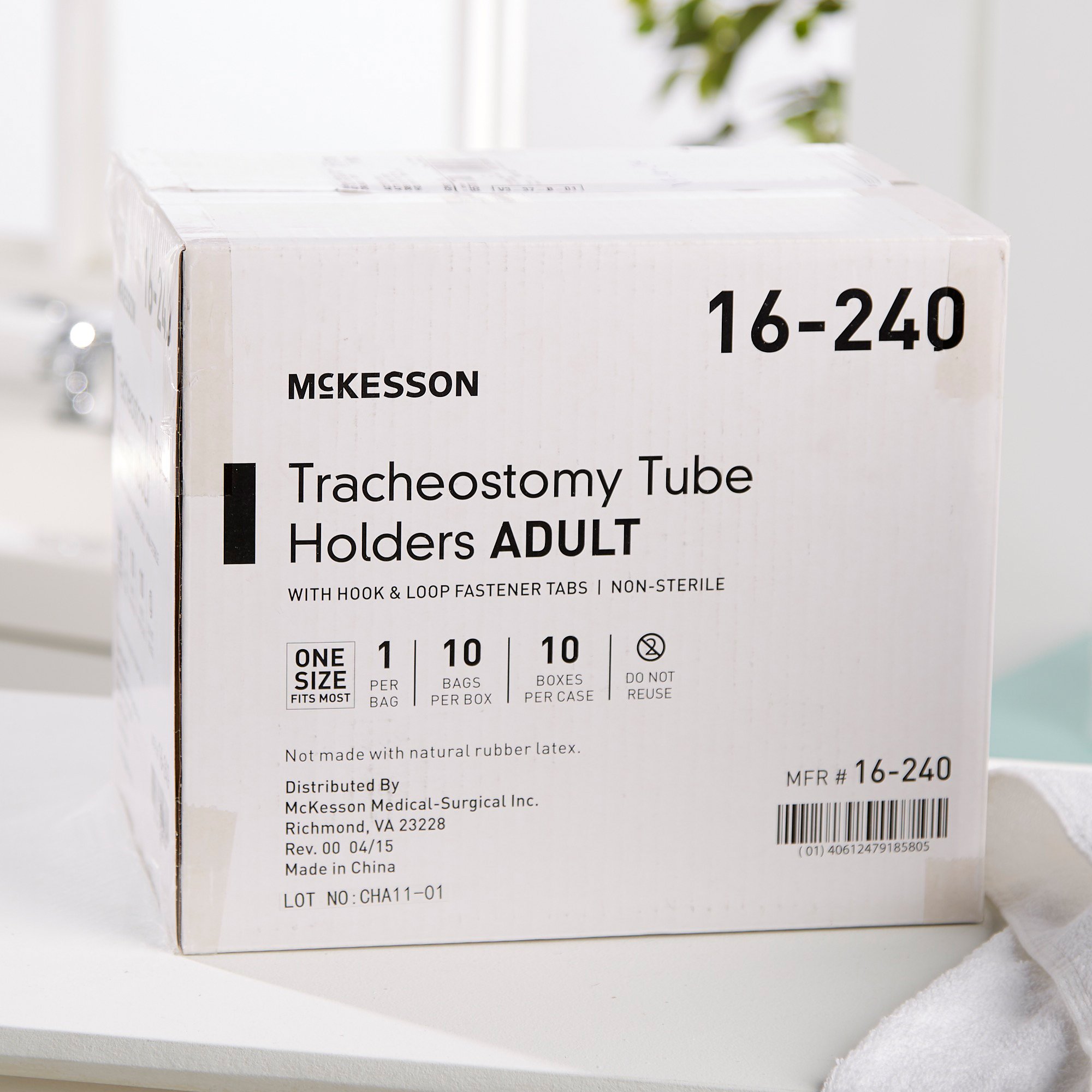 McKesson Brand - 16-240 McKesson Tracheostomy Tube Holder
