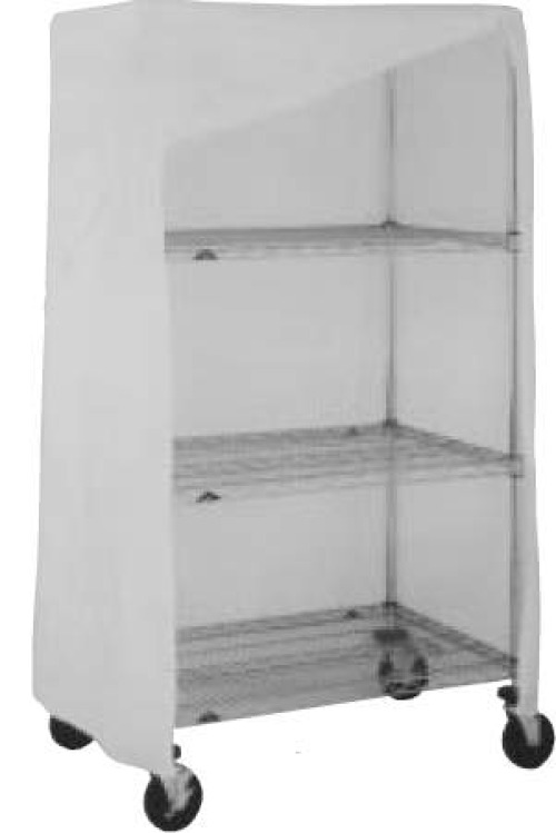 Intermetro Industries - 18X48X62UC Cart Cover Metro® Uncoated Nylon 18 X 48 X 62 Inch Zippered Closure