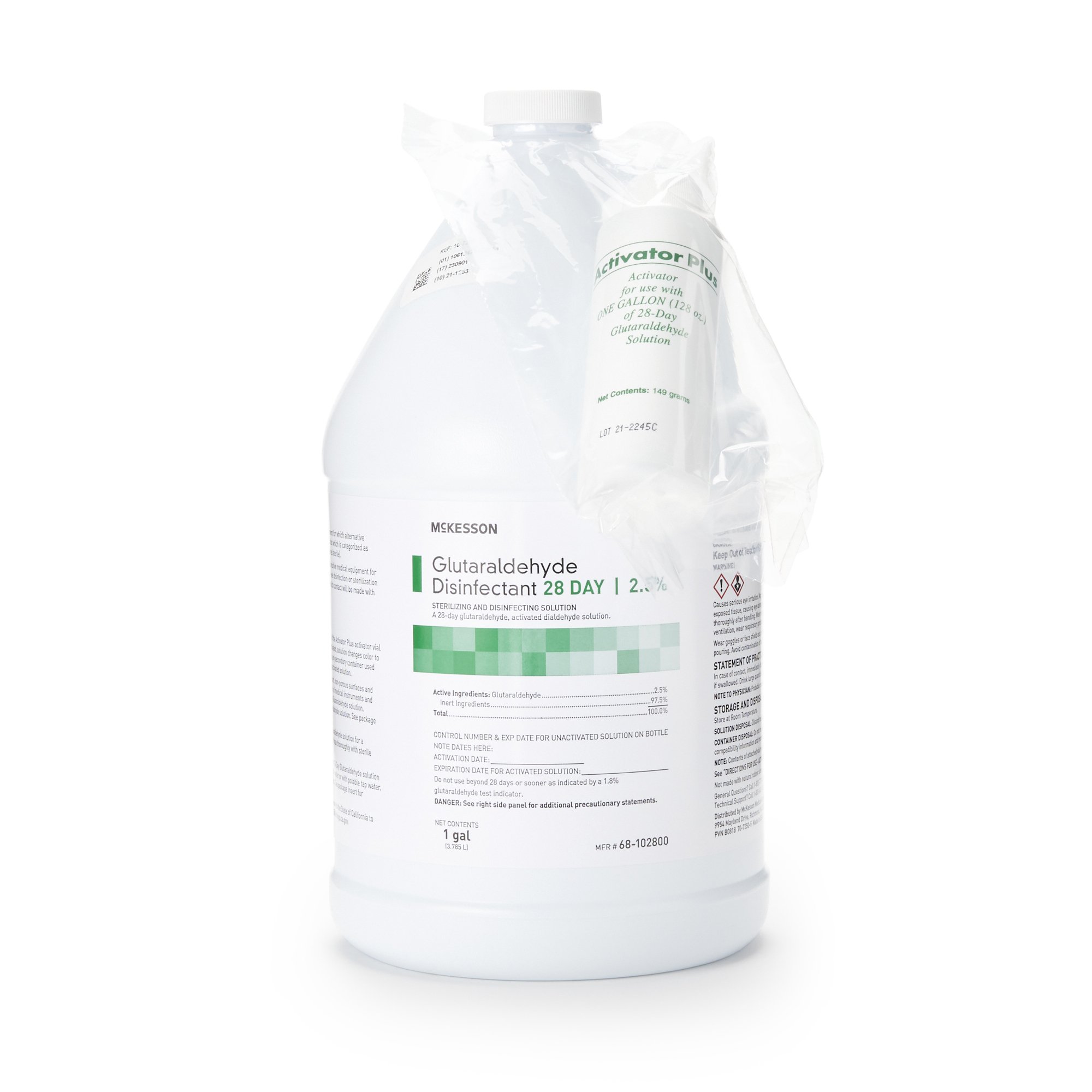 McKesson Brand - 68-102800 McKesson Glutaraldehyde High Level Disinfectant
