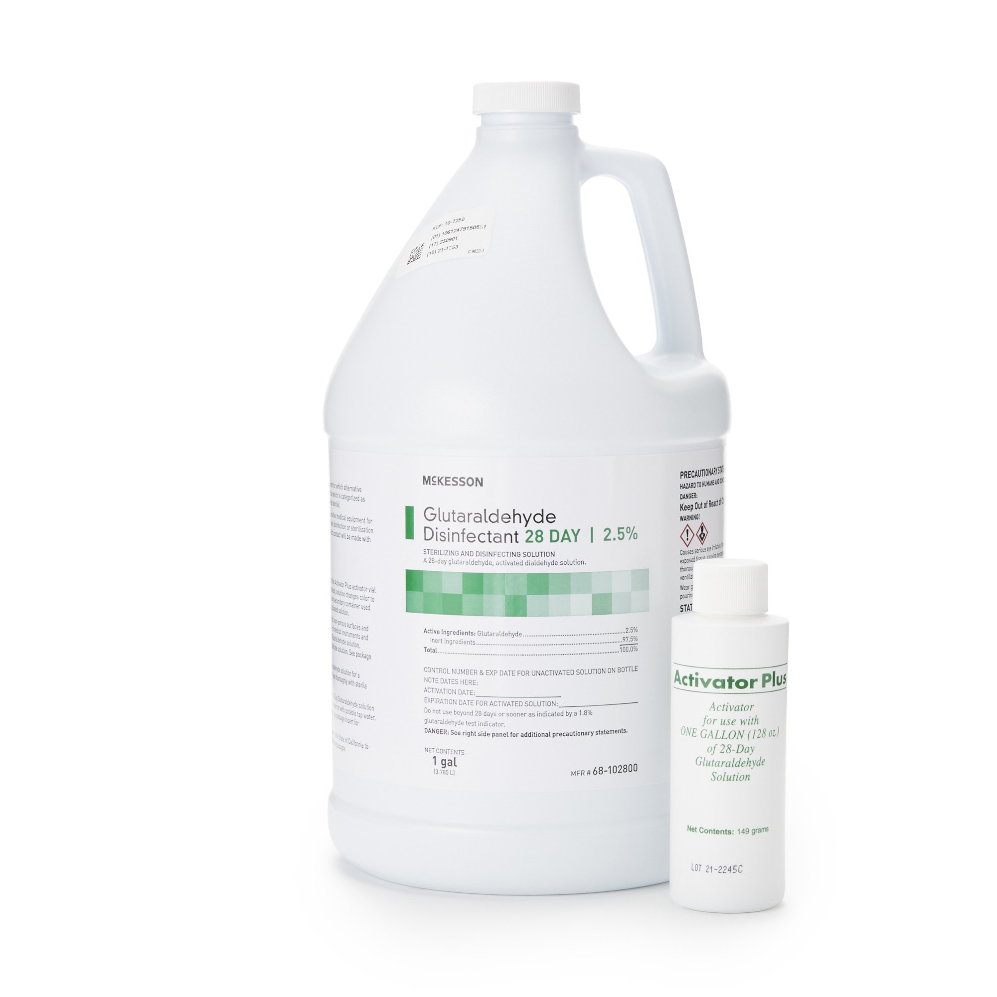 McKesson Brand - 68-102800 McKesson Glutaraldehyde High Level Disinfectant
