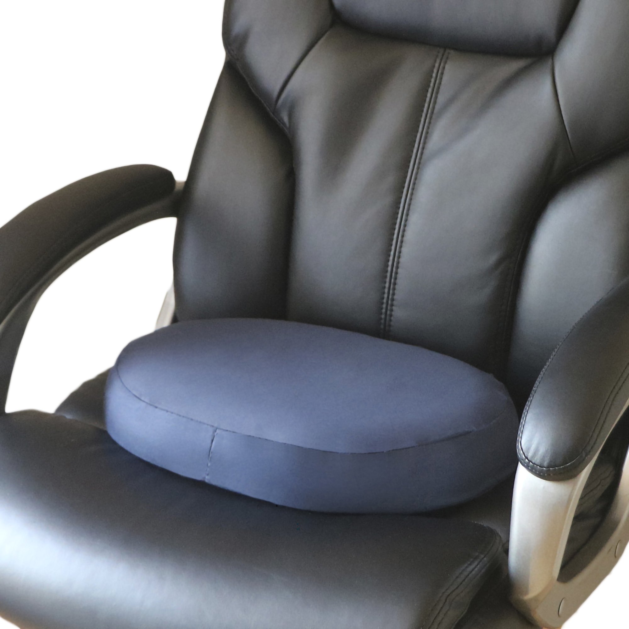 Mabis Healthcare 513-8016-2400 - Mabis Healthcare Molded Foam Doughnut Seat Cushion, 16 Inch, Dark Blue - 1/Each