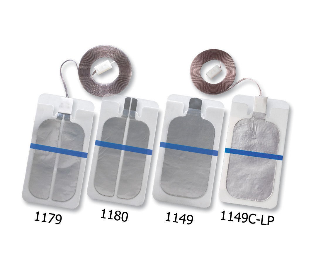 Medline - 1149 Patient Return Electrode 3M™ 1100 Series Single Without Cord