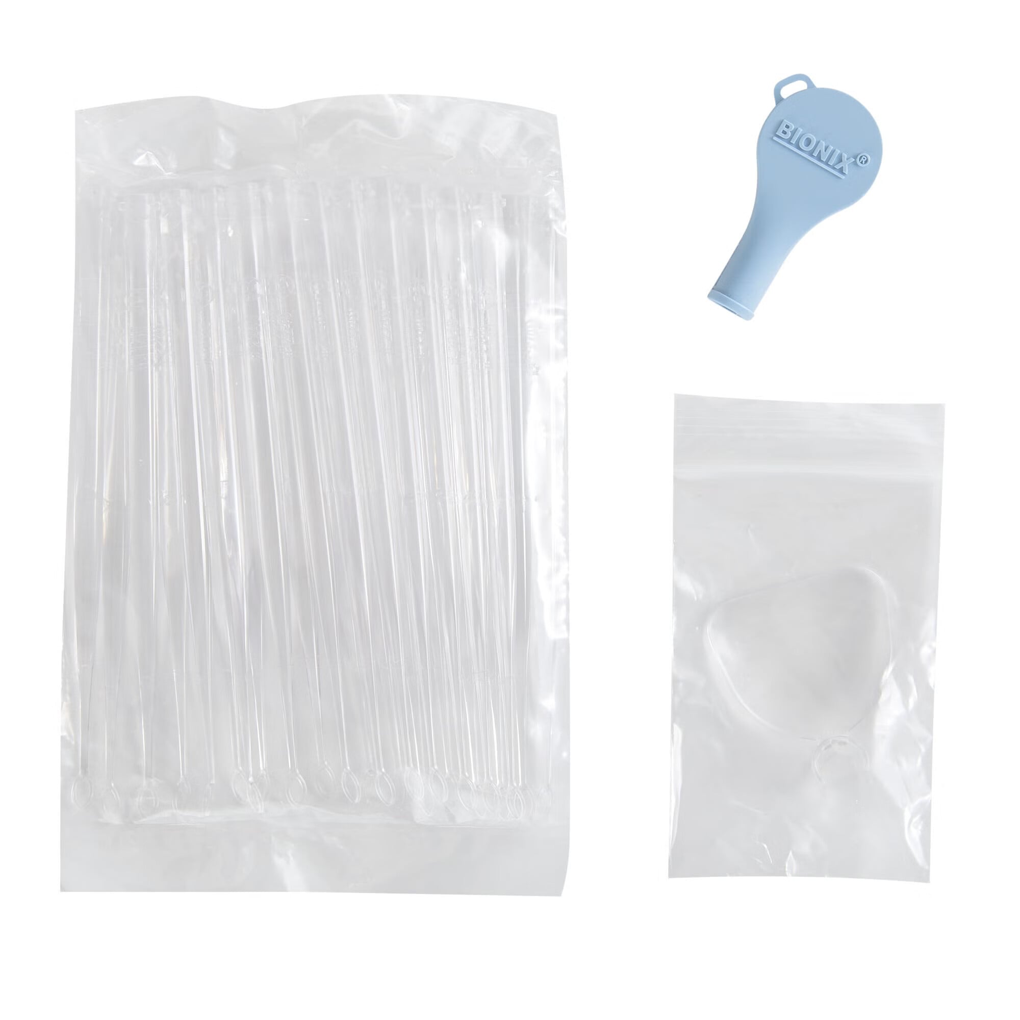 Bionix - 2240 Ear Curette Kit with Non-Rechargeable Light FlexLoop® Round Handle 4 mm Tip Curved Flexible Oval Loop Tip