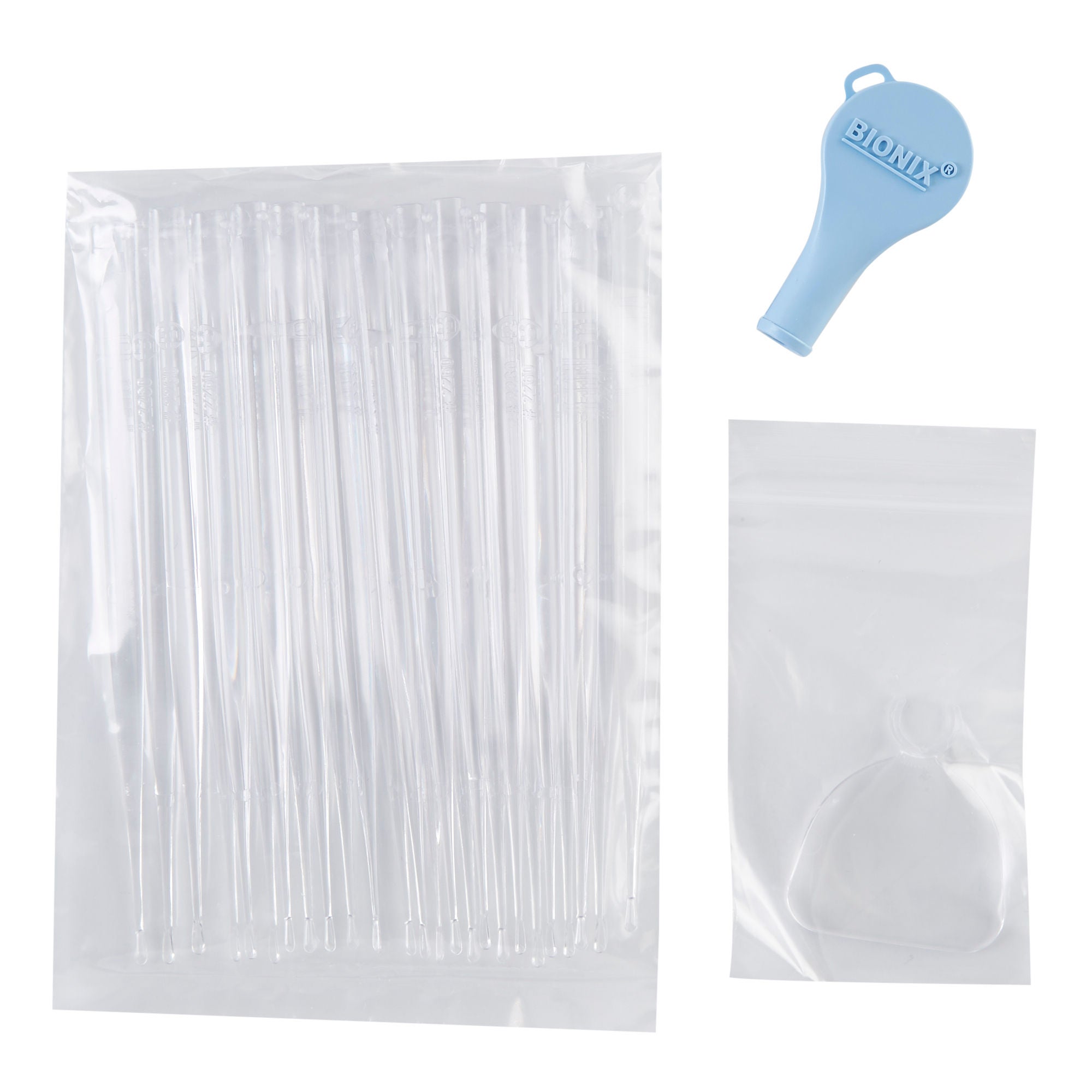 Bionix - 2260 Ear Curette Kit with Non-Rechargeable Light InfantScoop® Round Handle 2 mm Tip Straight Oval Cup Tip