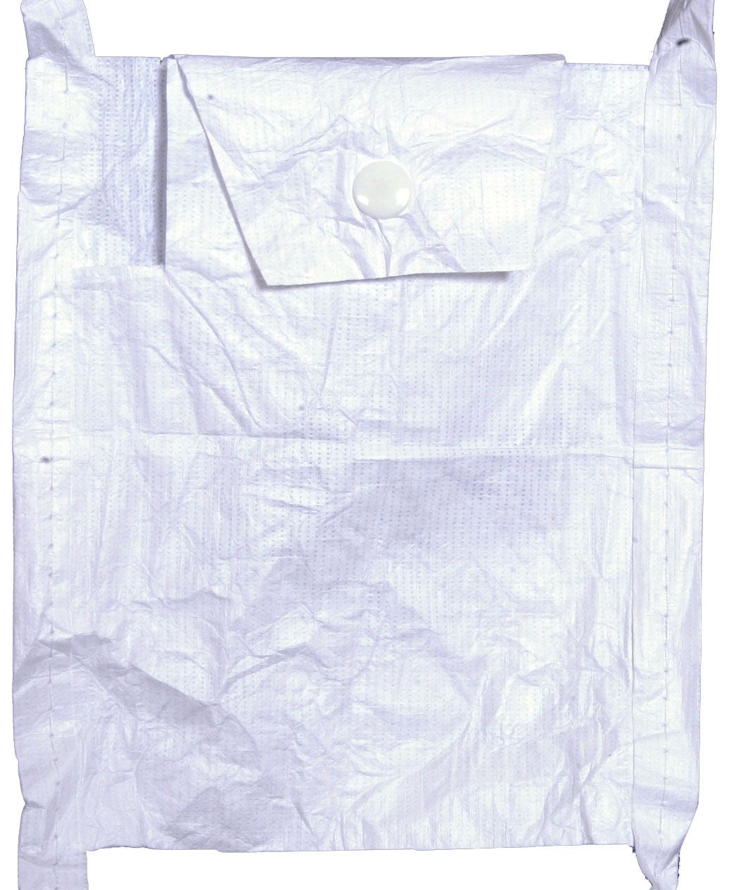 Florida Medical Sales - L-TYVEK SMALL Holter Pouch Tyvek® Soft Structure Material, White, Pouch Dimensions 5-1/2 W X 6 L Inch, Plastic Snap Closure Flap, Waist and Neck Ties Holter Monitor