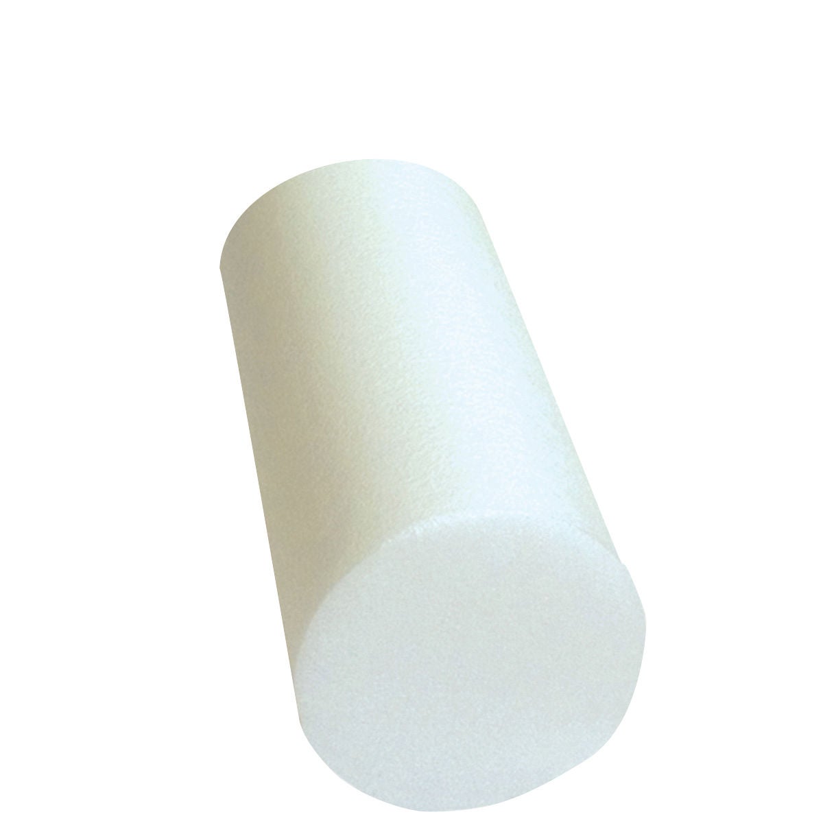 Fabrication Enterprises - 30-2101 CanDo® Round Therapy Foam Roller White Polyethylene Foam 6 X 12 Inch